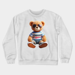 Omaha Teddy Bear Crewneck Sweatshirt